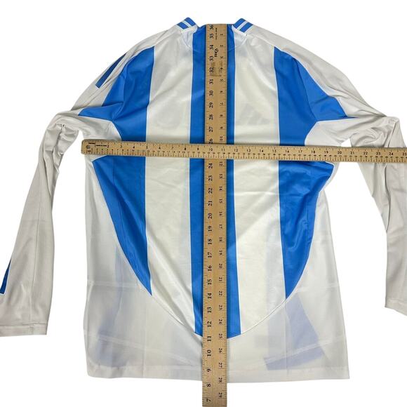 NWT Adidas Argentina Home 24/25 Authentic Long Sleeve Jersey IP8383 Men’s M - Picture 3 of 8